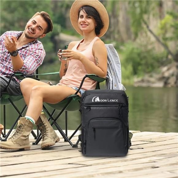 Cooler Backpack 30 Cans Insulated, Leakproof & Waterproof for Men and Women - Picture 6 of 6